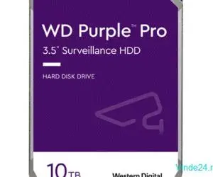 Hard disk 10TB - Western Digital PURPLE PRO WD101PURP