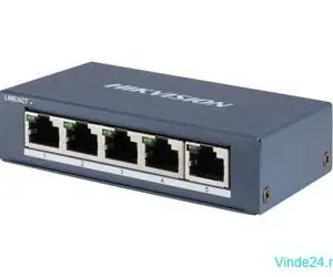 Switch 5 porturi Gigabit  - HIKVISION DS-3E0505-E