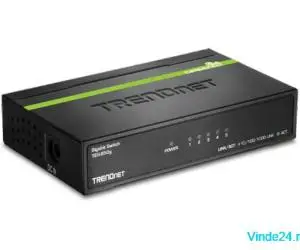 Switch GREENnet 5 porturi Gigabit - TRENDnet TEG-S50G