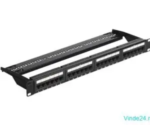 Patch Panel 1U'UTP cat5e'24 porturi RJ45 - ASYTECH Networking ASY-PP-UTP5E-24