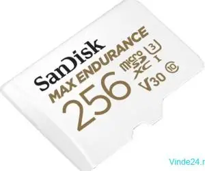 Card MicroSD 256GB'seria MAX Endurance - SanDisk SDSQQVR-256G-GN6IA