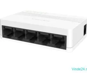 Switch 5 porturi 10/100 Mbps - HIKVISION DS-3E0105D-E