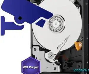 Hard disk 1TB - Western Digital PURPLE WD10PURX