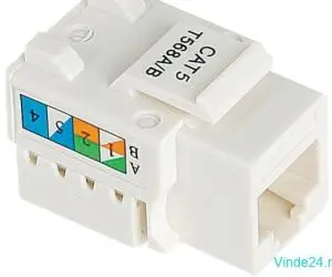 Keystone Jack LAN Cat 5 pentru RJ45- DLX