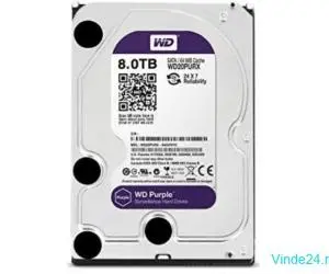 HDD Western Digital Surveillance Purple intern 8TB WD80PURX