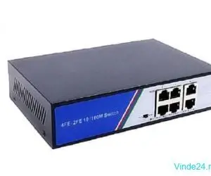 Switch PoE 4 10/100+2 10/100Mbps 78W - BestNPS NPS0402FN-GS