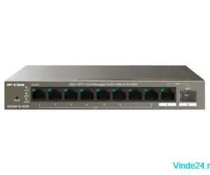 Switch 8 porturi PoE, 1 port RJ45, 1 port SFP, Gigabit, Cloud Management - IP-COM G2210P-8-102W