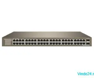 Switch 48 porturi Gigabit, 2 porturi SFP Gigabit, L2 Cloud Management - IP-COM G3350F