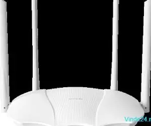 Router Wi-Fi 6, DualBand 2.4Ghz/5GHz, 574+2402Mbps, 4x6dBi, 4 porturi Gigabit - TENDA RX9