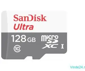 Card de memorie 128GB CL10 - SanDisk SDSQUNR-128G-GN6MN