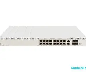 Switch 16xRJ45 PoE Gigabit, 2xRJ 45 consola, 4 SFP 10G, Management - MIKROTIK CRS320-8P-8B-4S+RM