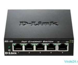 Switch D-Link 5 porturi 10/100 - DES-105