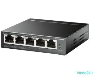 Switch TP-Link 5 porturi gigabit 4 PoE+ - TL-SG105MPE