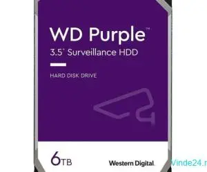 Hard disk 6TB Western Digital Purple - WD64PURZ