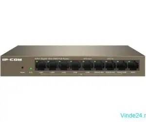 Router 8 porturi  Gigabit PoE+, 95W, 1 port RJ45, Management - IP-COM M20-8G-PoE