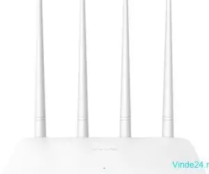 Router WiFi 4 (802.11n) 2.4Ghz, 4x5dBi, 300Mbps, 4x 10/100 Mbps - TENDA TND-F6-V50