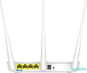 Router WiFi 4 (802.11n) 2.4Ghz, 3x5dBi, 300Mbps, 4x 10/100 Mbps - TENDA TND-F3-V30