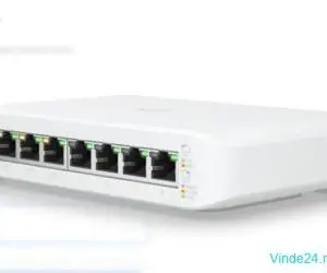 Switch 8 porturi UniFi 8 Gbps 4 porturi PoE cu management Ubiquiti - USW-LITE-8-POE