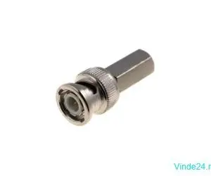 Conector mufa  BNC cu Filet pentru cablu coaxial