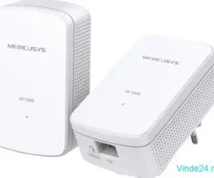 Kit adaptoare Powerline Mercusys cu HomePlug AV2 Port Ethernet Gigabit - MP500 KIT