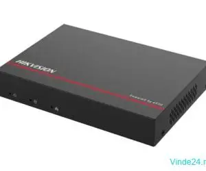 NVR 4 canale maxim 4 Megapixeli 4 porturi PoE SSD 1TB Preinstalat HIKVISION DS-E04NI-Q1-4P1T