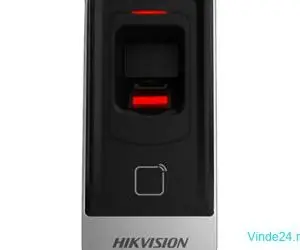 Cititor card MIFARE, amprenta - Hikvision - DS-K1201AMF