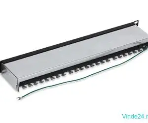 Patch Panel 24 porturi RJ45, Cat6a, Ecranat, 1U - TRENDnet TC-P24C6AS