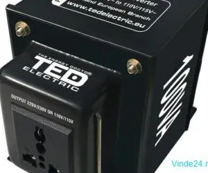 Transformator 230-220V la 110-115V 100VA/100W reversibil TED002235