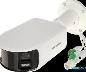 Camera supraveghere IP,  8MP, Panoramic view, WL 40m, Audio - Hikvision DS-2CD2T87G2P-LSU-SL-4mm