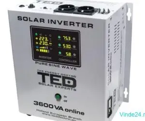 Invertor solar de la 48V la 230V 5100VA/3500W MPPT unda sinusoidala TED003898