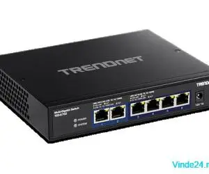 Switch 6 porturi, 4 x 2.5G si 2 x 10G , Fanless - TRENDnet TEG-S762