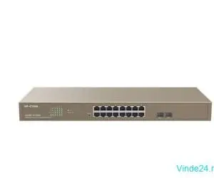 Switch IP-COM 16GE+2SFP POE MANAGED G3318P-16-250W