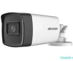 Camera supraveghere Hikvision Turbo HD bullet DS-2CE17H0T-IT3FS 5MP IR 40m 3.6mm audio integrat