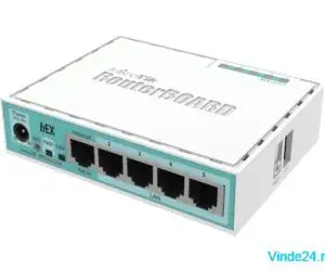 Router hEX, 5 x Gigabit, RouterOS L4 - Mikrotik RB750Gr3