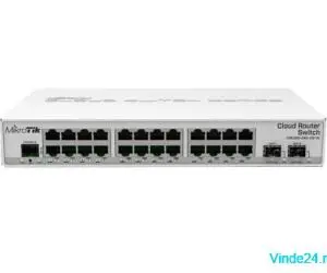 Cloud Router Switch 24 x Gigabit, 2 x SFP+ - Mikrotik CRS326-24G-2S+IN