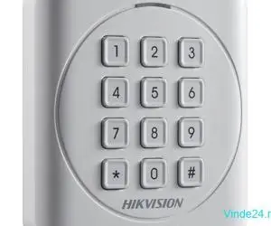 Cititor de proximitate RFID MIFARE 13.56Mhz cu tastatura integrata -HIKVISION DS-K1801MK