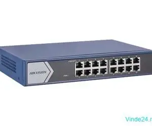 Switch 16 porturi Gigabit, SMART Management - HIKVISION DS-3E1516-EI