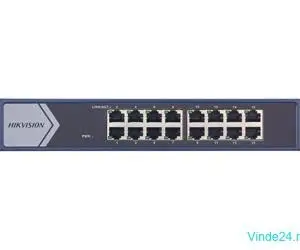 Switch 16 porturi Gigabit - HIKVISION DS-3E0516-E