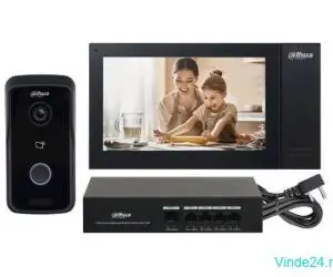 Kit Videointerfon Dahua KTP02 IP 1 familie IC card PoE SIP