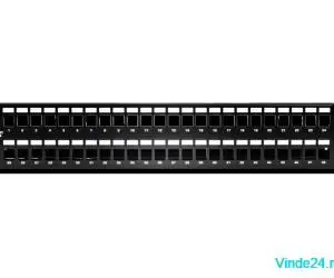 Patch Panel ecranat 48 porturi blank keystone 2U - TRENDnet TC-KP48S