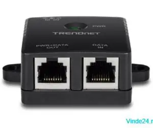 Injector Gigabit PoE'putere 15.4W - TRENDnet TPE-113GI