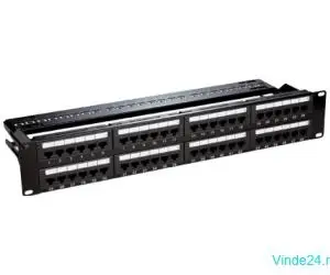 Patch Panel 2U'UTP cat6'48 porturi RJ45 - ASYTECH Networking ASY-PP-UTP6-48