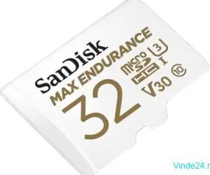 Card MicroSD 32GB'seria MAX Endurance - SanDisk SDSQQVR-032G-GN6IA