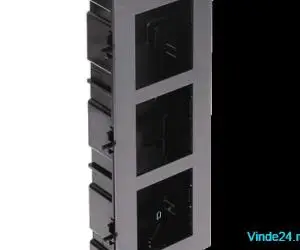 Rama montaj ingropat, 3 module, pentru Interfon modular - HIKVISION