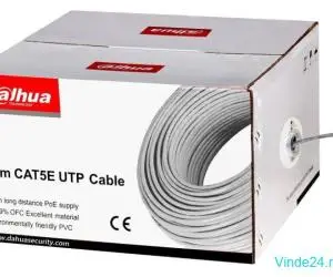 Cablu UTP Dahua PFM920I-5EUN 100% cupru 0.45 mm CAT5E, Rola 305m