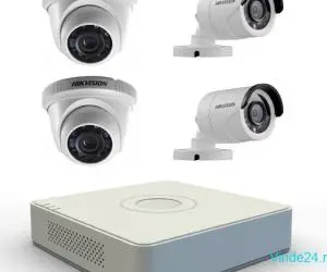 KIT 4 CAMERE SUPRAVEGHERE HIKVISION