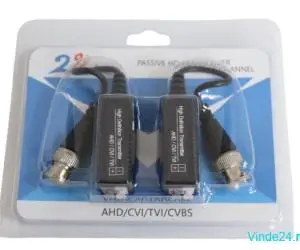 Set Video balun protectie interferente si descarcari electrice pana in 8MP