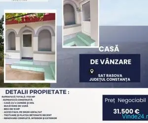 Casa de vanzare în Rasova